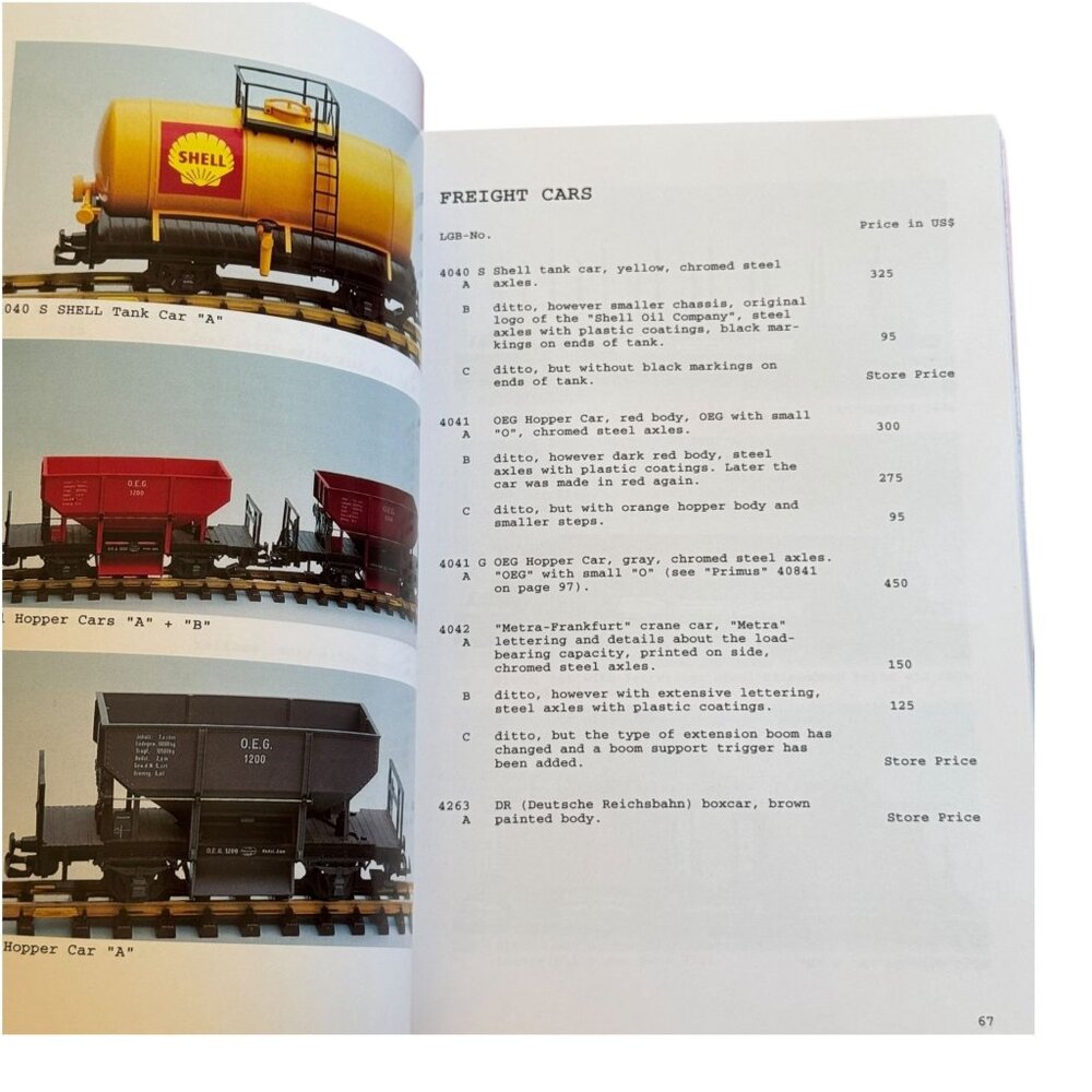 LBG Christmann Lehmann Big Train Collector Catalog Hobbyists 1993 Volumes 6-10 - Picture 5 of 10